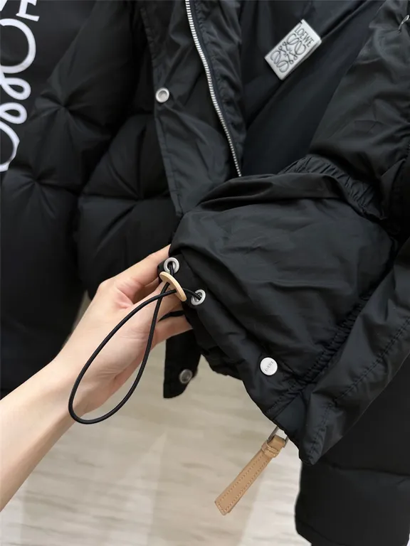 Loewe hooded down jacket